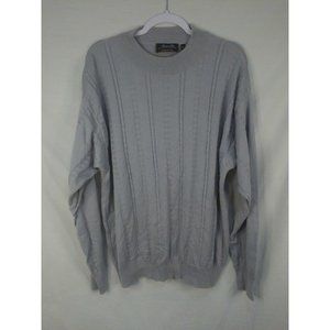 Vintage 70's Marcello Gray L Sweater Mens